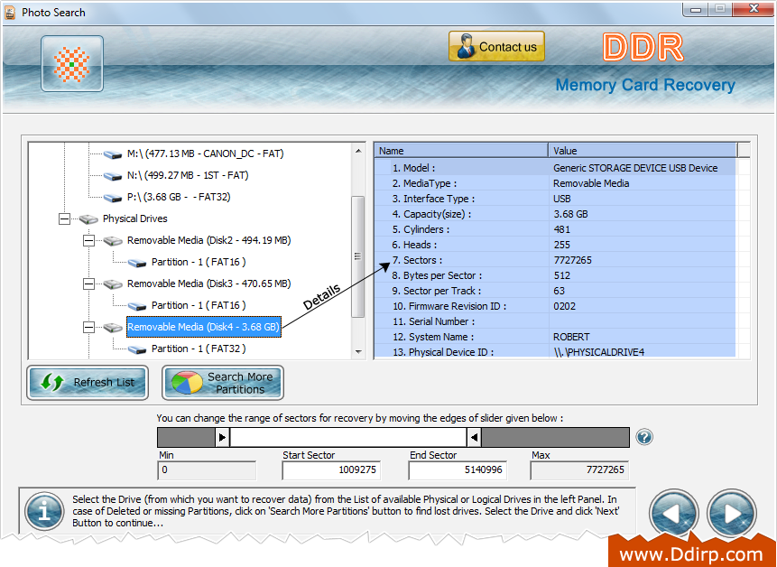 free  ddr memory card data recovery full version