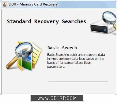 Screenshot of Restore Memory Card Pictures