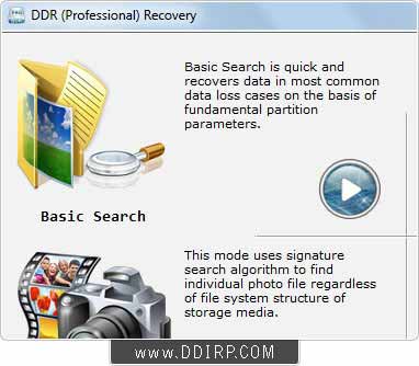 Screenshot of Windows Vista File Recovery 3.0.1.5