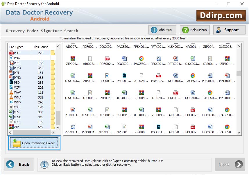 Recovered Files Recovered Files